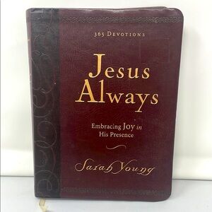 Sarah Young Jesus Always 365 Devotions Excellent Condition